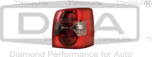 Фонарь задний DPA правый для Volkswagen Passat B5 2000-2005. Артикул 99451183702