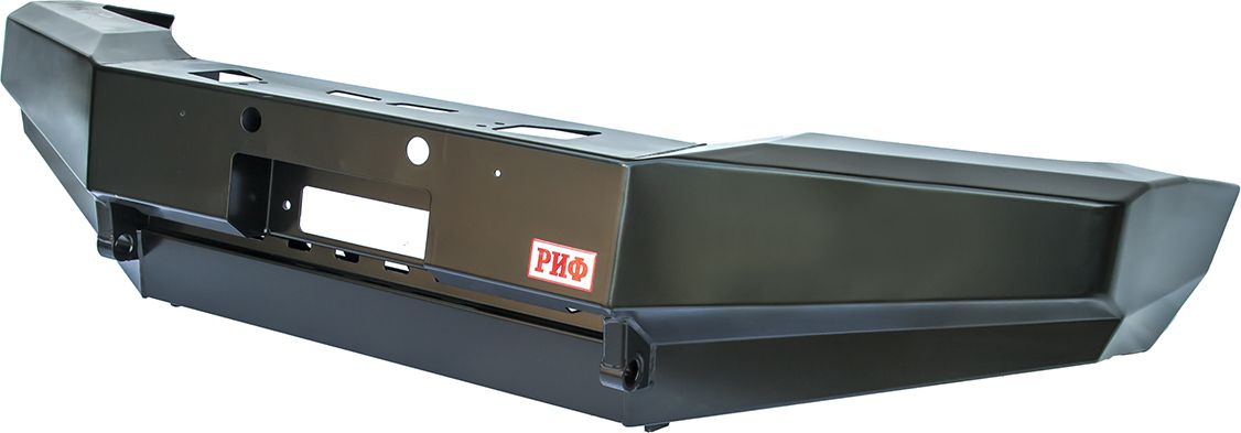 Бампер силовой РИФ передний без доп. фар и защитной дуги для Nissan Patrol Y61 2004-2010. Артикул RIFY61-10306-04