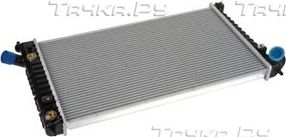 Радиатор охлаждения двигателя Zentparts. Артикул Z20505