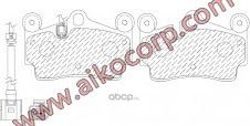 Колодки AUDI Q7, PORSCHE Cayenne (2007-) задние (с датчиком износа) (Aiko). Артикул PF0347W