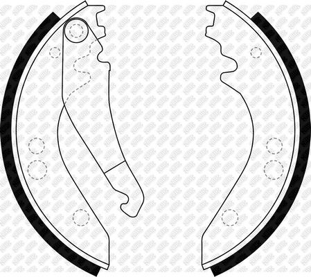 Тормозные колодки NiBK. Артикул FN0579