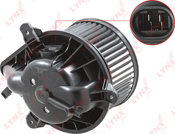 Вентилятор, мотор печки (отопителя) салона LYNXauto. Артикул RF-1547