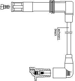 Высоковольтные провода (провода зажигания) Bremi. Артикул 1A13/26