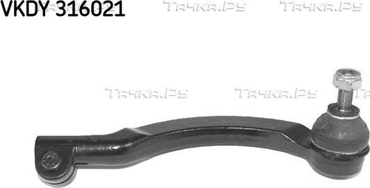 Наконечник рулевой тяги SKF левый для Renault Espace III 1996-2002. Артикул VKDY 316021