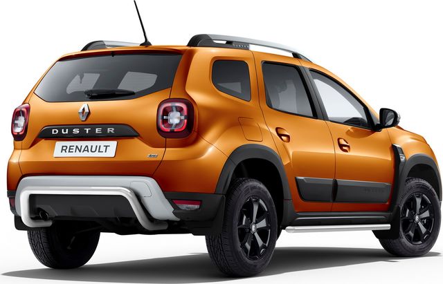 Защита Rival заднего бампера d57 скоба для Renault Duster II 2021-2026. Артикул R.4706.003