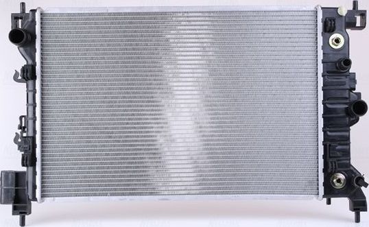 Радиатор охлаждения двигателя Nissens для Chevrolet Tracker III (Trax) 2012-2026. Артикул 630778
