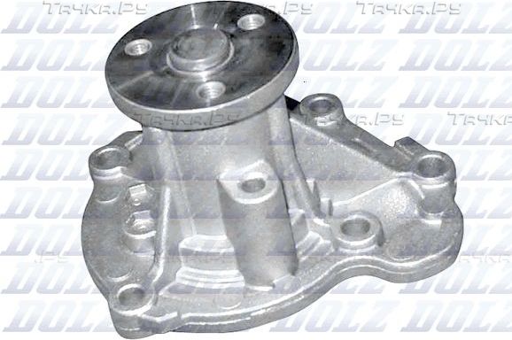 Помпа (водяной насос) Dolz для Nissan Micra K12 2003-2010. Артикул N114