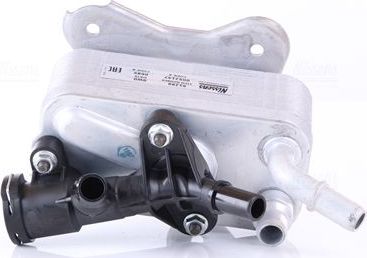 Радиатор масляный (маслоохладитель) для АКПП Nissens (алюминий). Артикул 91299