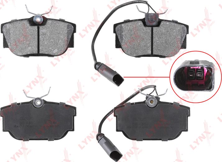 Тормозные колодки LYNXauto. Артикул BD-3027