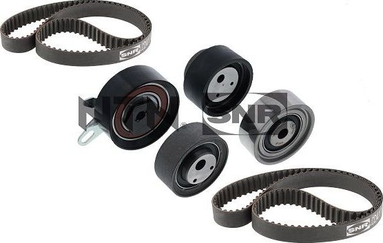Ремень ГРМ с роликами (комплект) NTN / SNR. Артикул KD457.43