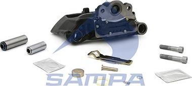 Тормозной суппорт Sampa левый для Mercedes-Benz Axor 2002-2004. Артикул 091.043