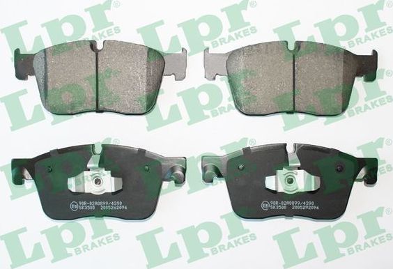 Тормозные колодки LPR. Артикул 05P2096