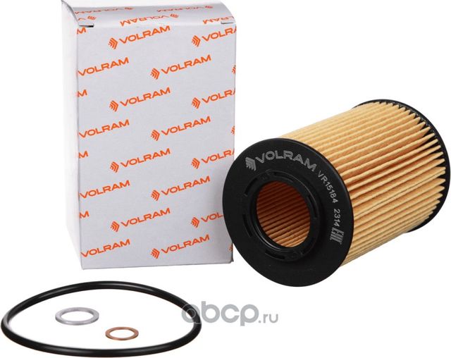 ФИЛЬТР МАСЛЯНЫЙ HYUNDAI SANTA FE 2.2CRDI 06-09/ TUCSON 2.0CRDI 06-10 ЭЛЕМЕНТ (V (Volram). Артикул VR15184