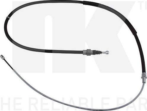 Трос ручника (тросик ручного тормоза) NK. Артикул 904797