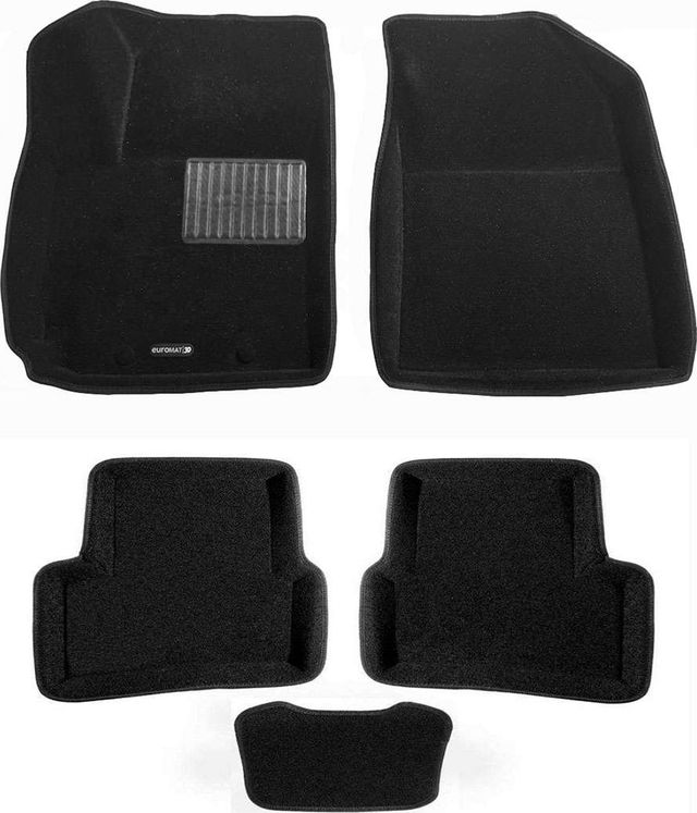 Коврики текстильные Euromat 3D Business для салона Hyundai Creta II 2021-2026. Артикул EMC3D-002712
