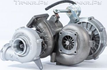 Турбина (турбокомпрессор) BorgWarner K14+K26 для MAN TGL 2005-2026. Артикул 10009880049