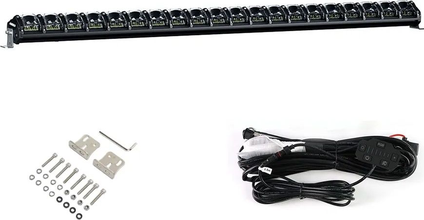 Светодиодная фара комбинированного света Aurora 1270 мм 620W LED (серия RGB). Артикул ALO-N-50