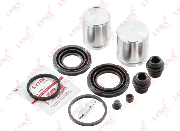 Ремкомплект тормозного суппорта с поршнем переднего (поршень d 38/43 mm  суппорт Akebono) HONDA Acco (Lynxauto). Артикул bc-6129