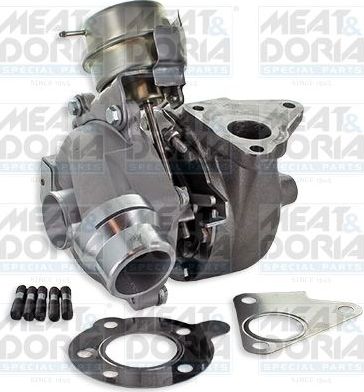 Турбина (турбокомпрессор) Meat & Doria для Renault Modus I 2005-2012. Артикул 65042