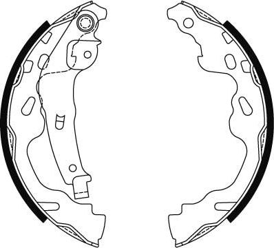 Тормозные колодки TRW задние для BYD F0 2008-2018. Артикул GS8480
