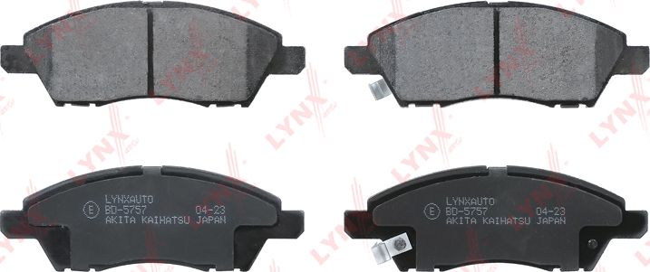 Тормозные колодки LYNXauto. Артикул BD-5757