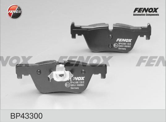 Тормозные колодки Fenox задние для BMW 4 F32/F33/F36 2013-2026. Артикул BP43300