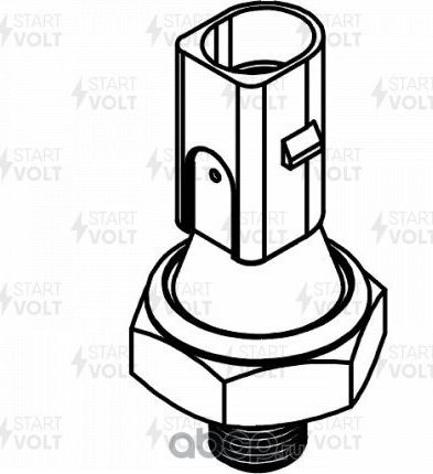 Датчик давления масла StartVOLT. Артикул VS-OE 1812