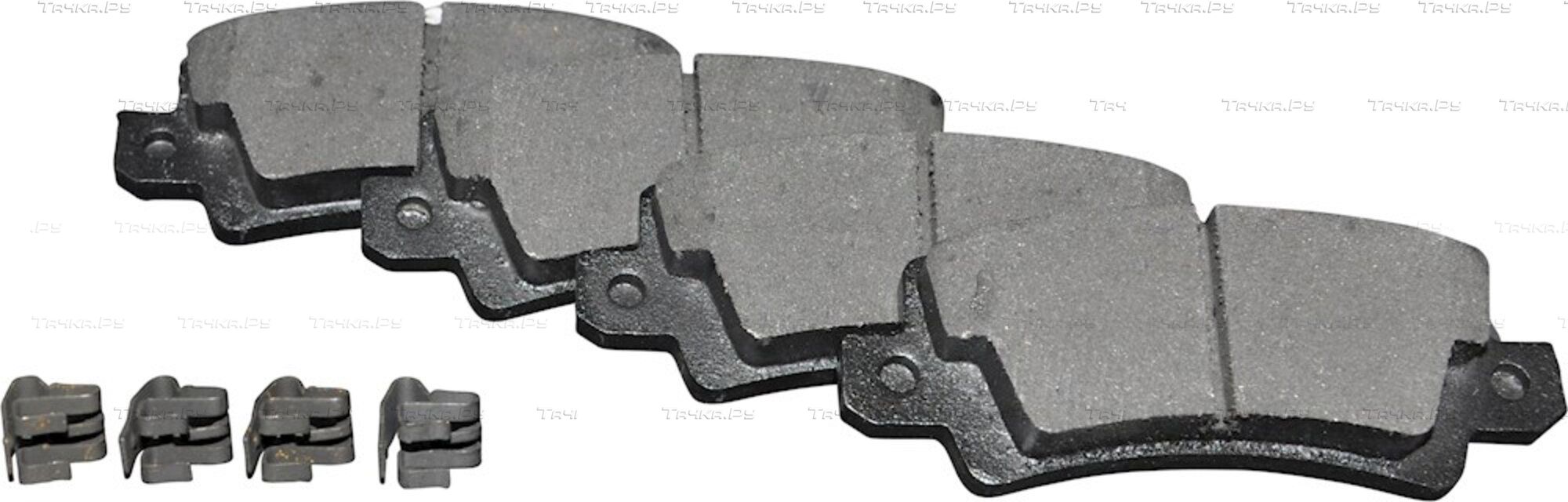 Тормозные колодки JP Group задние для Toyota Corolla E120, E130 2001-2008. Артикул 4863701310
