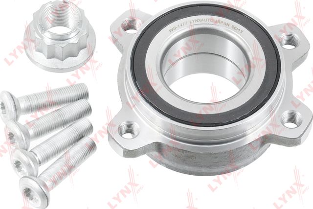 Ступичный подшипник (комплект) LYNXauto передний/задний для Porsche Cayenne II (958) 2010-2014. Артикул WB-1477