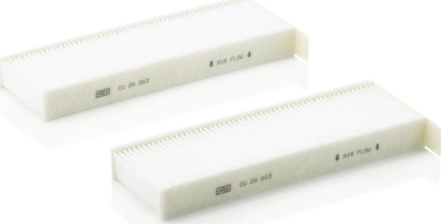 Салонный фильтр Mann-Filter. Артикул CU 29 003-2