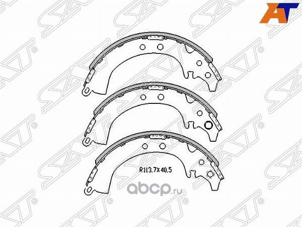 Колодки тормозные RR TOYOTA RAV4 SXA1 96-00 (SAT). Артикул ST0449542030