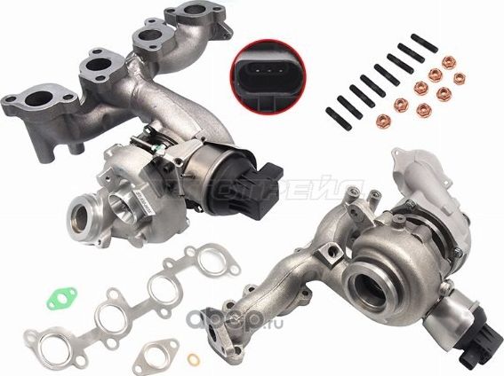 Турбина VAG TIGUANPASSATSKODA YETI 2,0TDI CBABC SAT. Артикул ST1320035