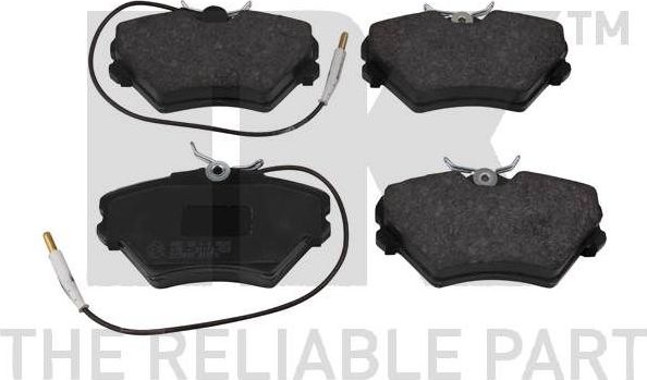 Тормозные колодки NK. Артикул 223937