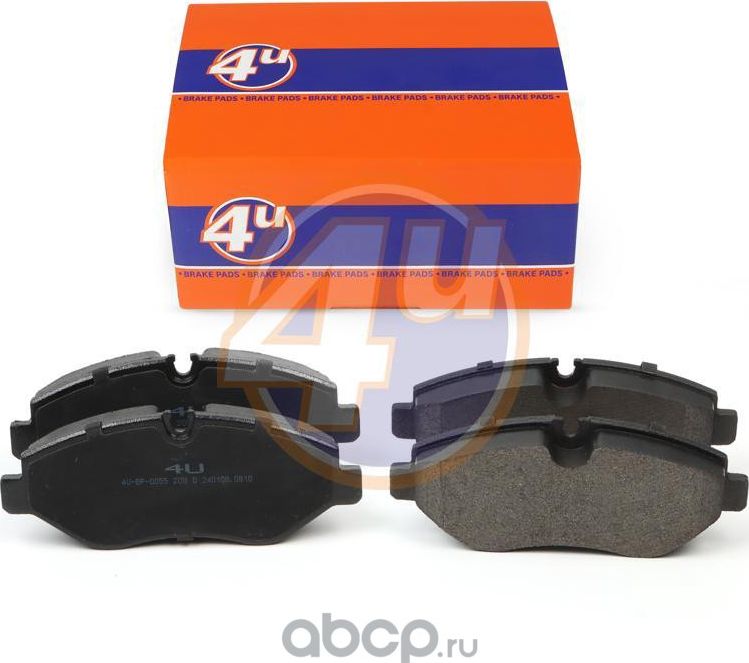 Колодки тормозные (4U). Артикул 4UBP0055