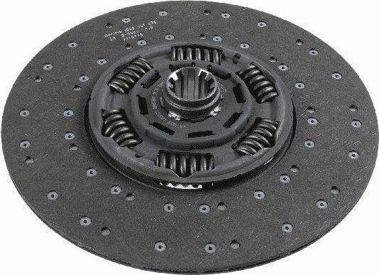 Диск сцепления SACHS для MAN TGA 2000-2026. Артикул 1878 080 037