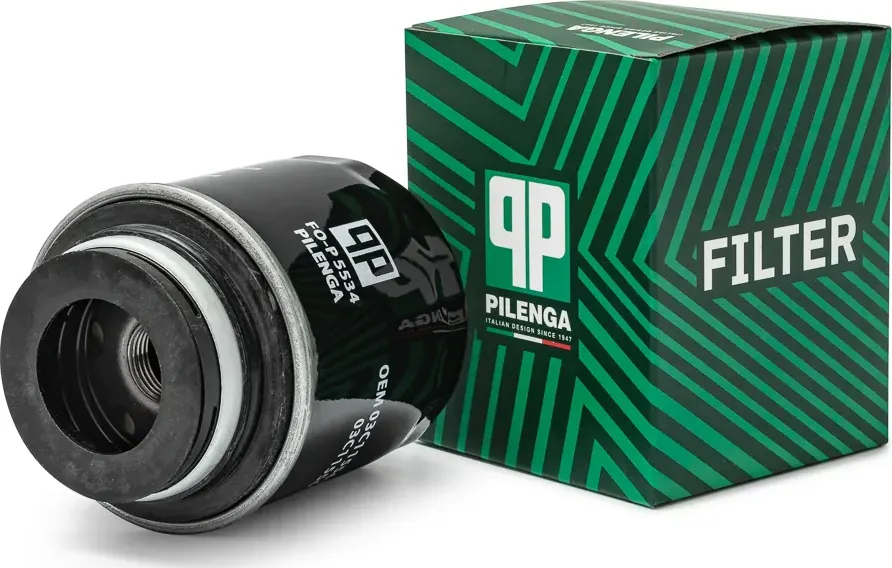 PILENGA Фильтр масляный  VAG A1  A3  GOLF  JETTA  PASSAT  POLO  OCTAVIA  FABIA Pilenga. Артикул fo-p5534