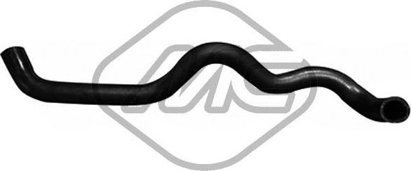 Патрубок радиатора (системы охлаждения) Metalcaucho. Артикул 07307