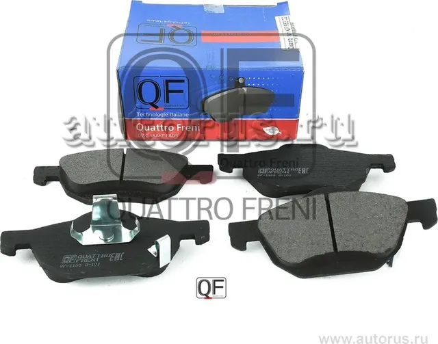 Колодки тормозные дисковые к-т (Quattro Freni). Артикул qf68302