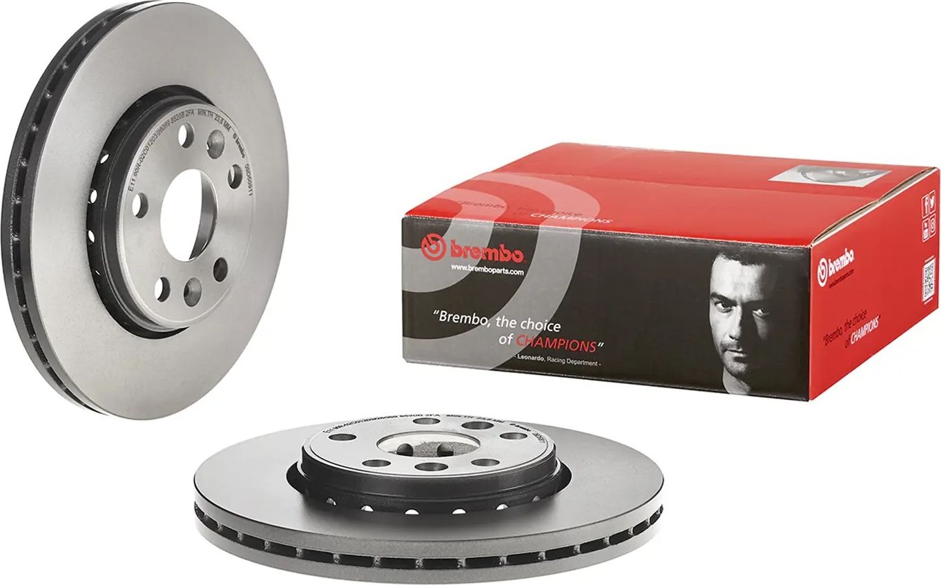 Тормозной диск Brembo PRIME LINE - UV Coated. Артикул 09.D509.11