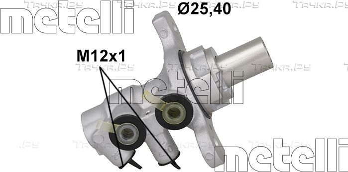 Тормозной цилиндр главный Metelli для BMW X4 I (F26) 2014-2018. Артикул 05-1210