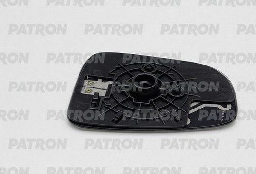 Зеркальное стекло бокового зеркала Patron правое для Mazda 3 III (BM) 2013-2018. Артикул PMG2323G02