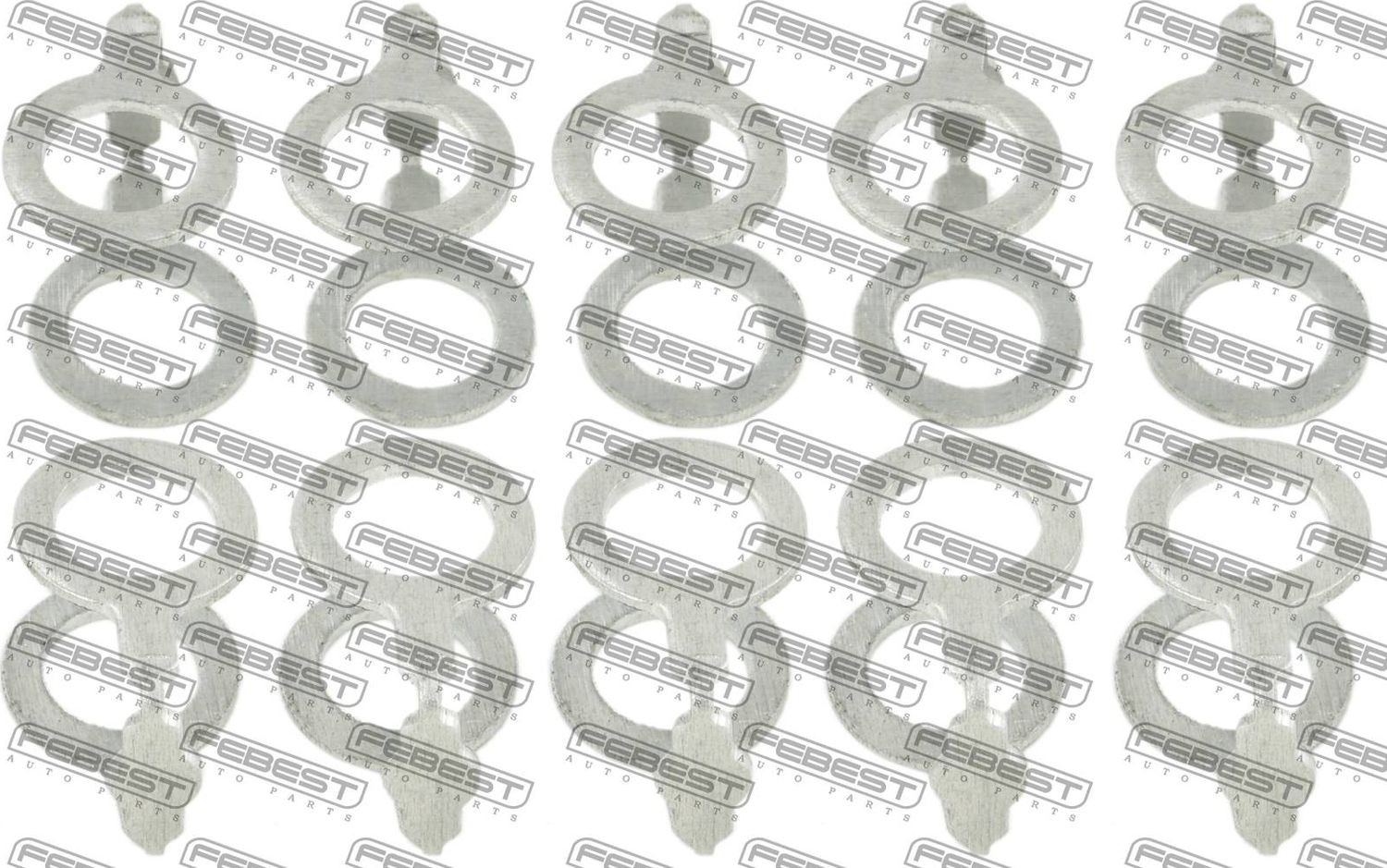 Кольцо форсунки уплотнительное Febest. Артикул RINGFL-007-PCS10