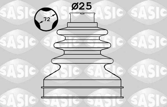 Пыльник ШРУСа внутренний Sasic передний левый для Ford C-MAX II 2010-2019. Артикул 1906087