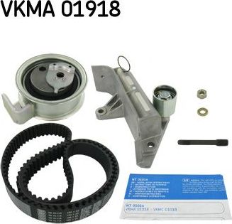 Ремень ГРМ с роликами (комплект) SKF. Артикул VKMA 01918