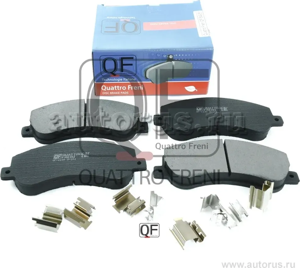 Колодки тормозные дисковые к-т (Quattro Freni). Артикул qf64951