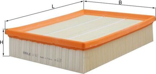 Воздушный фильтр Mahle для Land Rover Range Rover I 1988-1994. Артикул LX 821