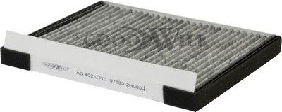 Салонный фильтр GoodWill. Артикул AG 402 CFC
