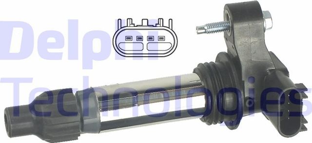Катушка зажигания Delphi для Saab 9-5 II 2010-2012. Артикул GN10494-12B1