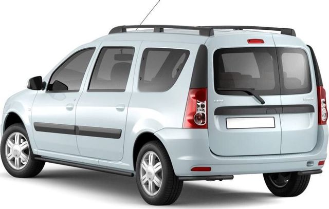 Защита порогов PT Group прямая d=51 мм ШАГРЕНЬ (ППК) для Lada Largus 2012-2026. Артикул LLA330302