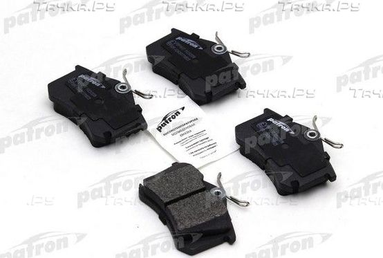 Тормозные колодки Patron задние для Volkswagen Golf V 2004-2009. Артикул PBP1637
